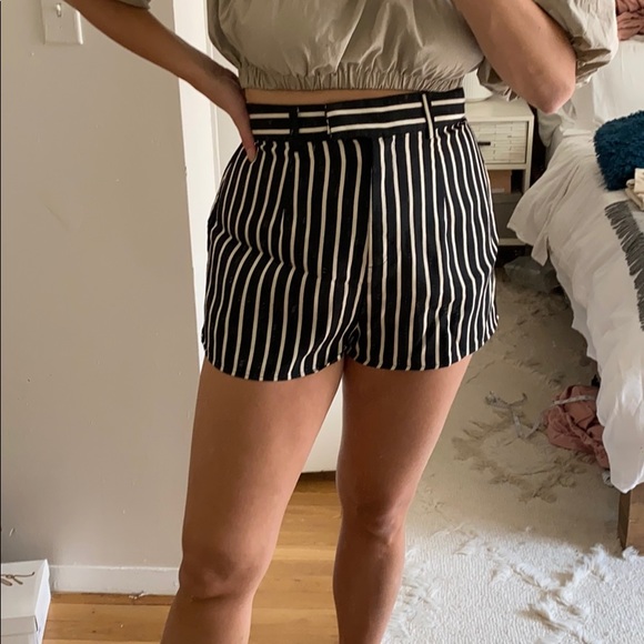 Revolve Lovers & Friends Striped High Waisted Short - Picture 4 of 5